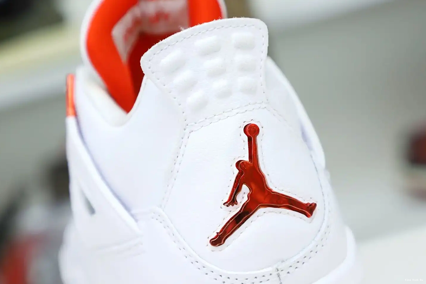4 Air metallic Jordan Jordan Kimikick retro“orange 0726